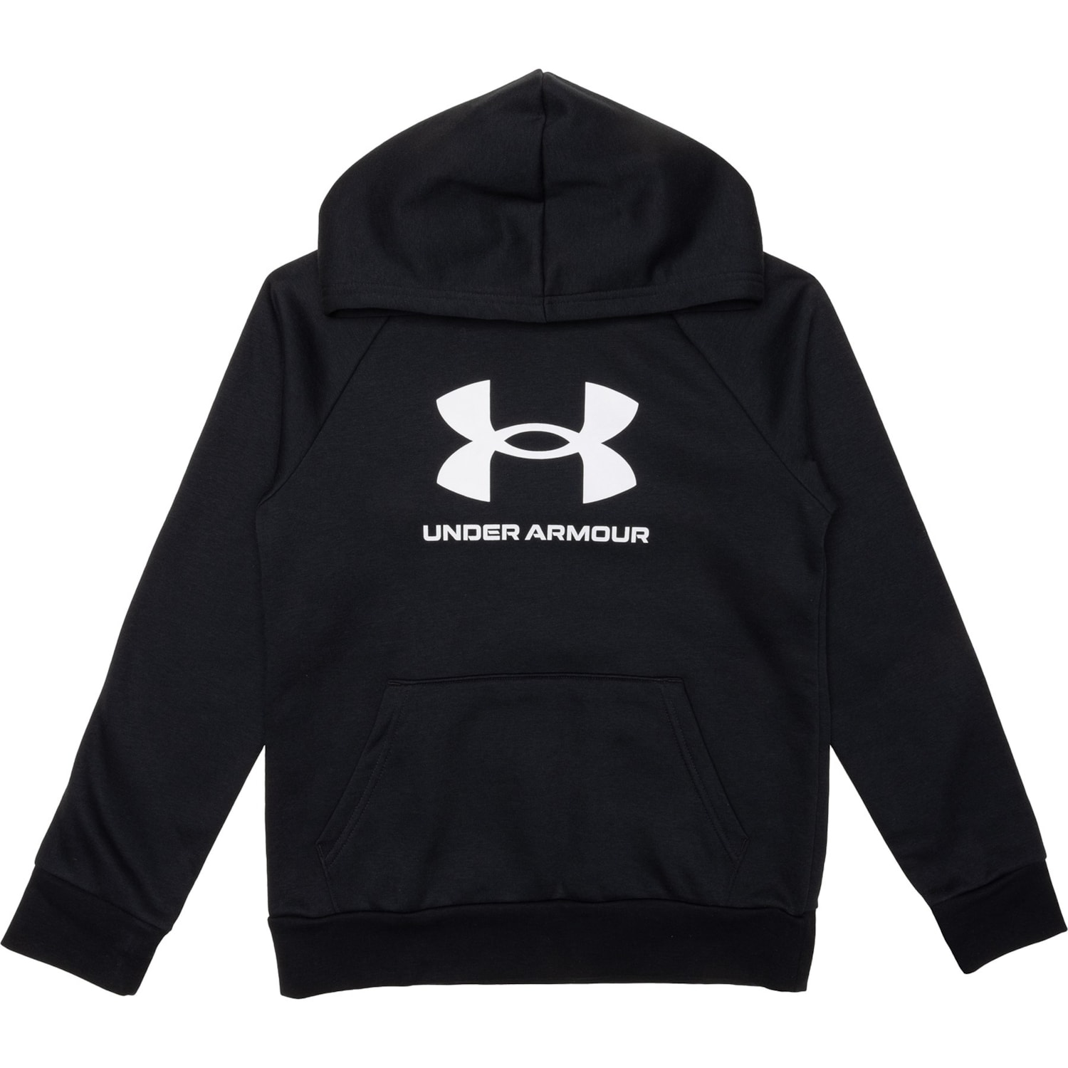 Under Armour Big Boys Big Logo Rival Fleece Hoodie