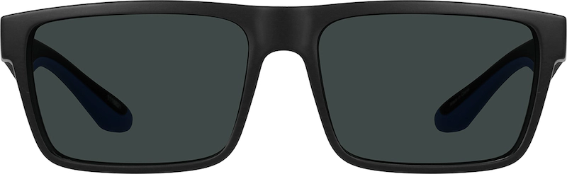 Black Rectangle Sunglasses #1116821