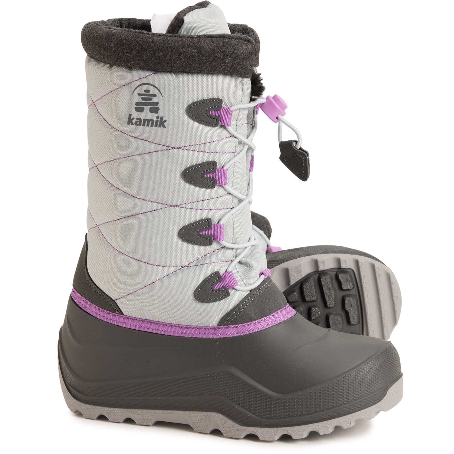Kamik Girls IceAngel Snow Boots - Waterproof, Insulated