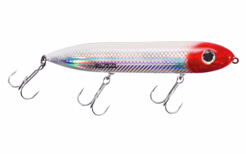 Heddon Saltwater Super Spook - Red Head