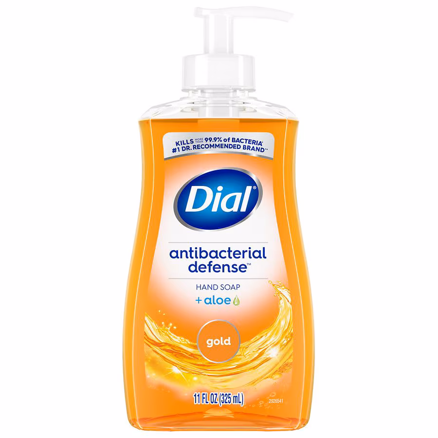 Dial Antibacterial Defense Hand Soap + Aloe Gold
