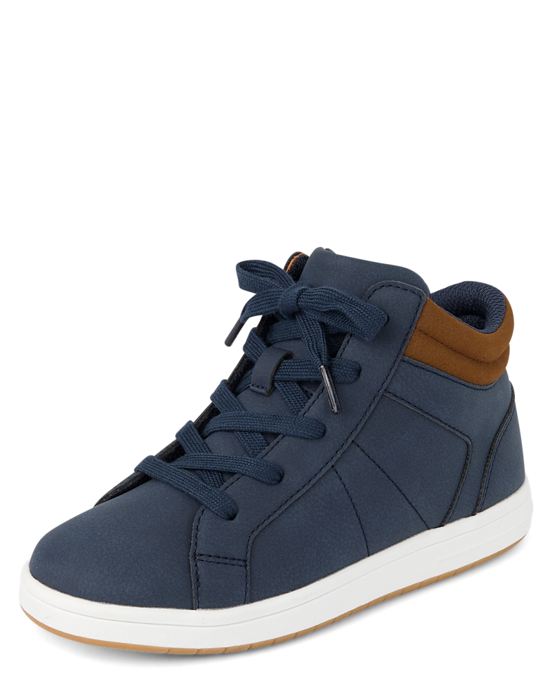 Boys High Top Sneakers