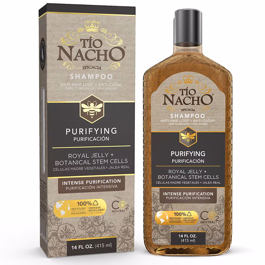 Tio Nacho Shampoo, Purifying with Royal Jelly Honey, 14.0 fl oz