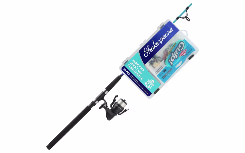 Shakespeare Catch More Fish Surf/Pier Spinning Combo