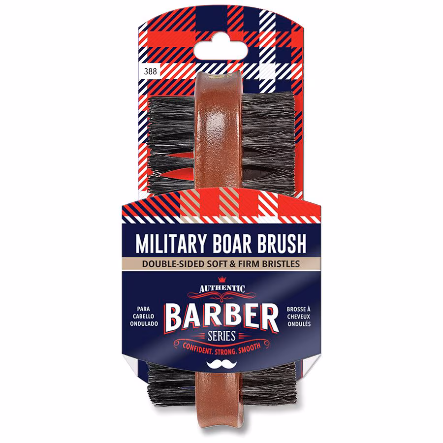 WavEnforcer Double-Sided Military Boar Brush, 1.0 ea