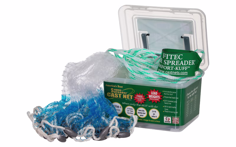 Fitec Super Spreader RS-750L Lead Series Cast Net