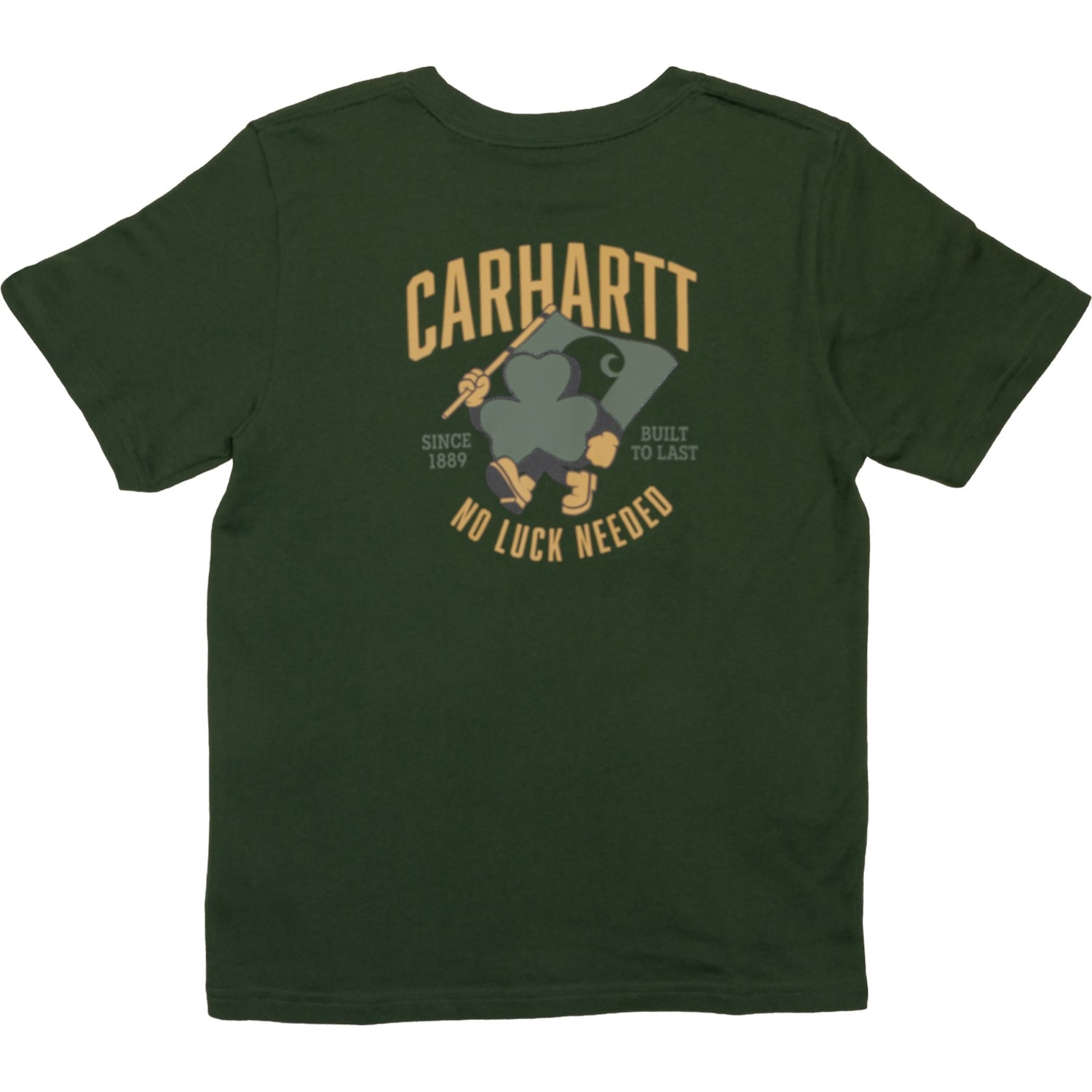 Carhartt Big Boys CA6848 St. Patty's T-Shirt - Short Sleeve