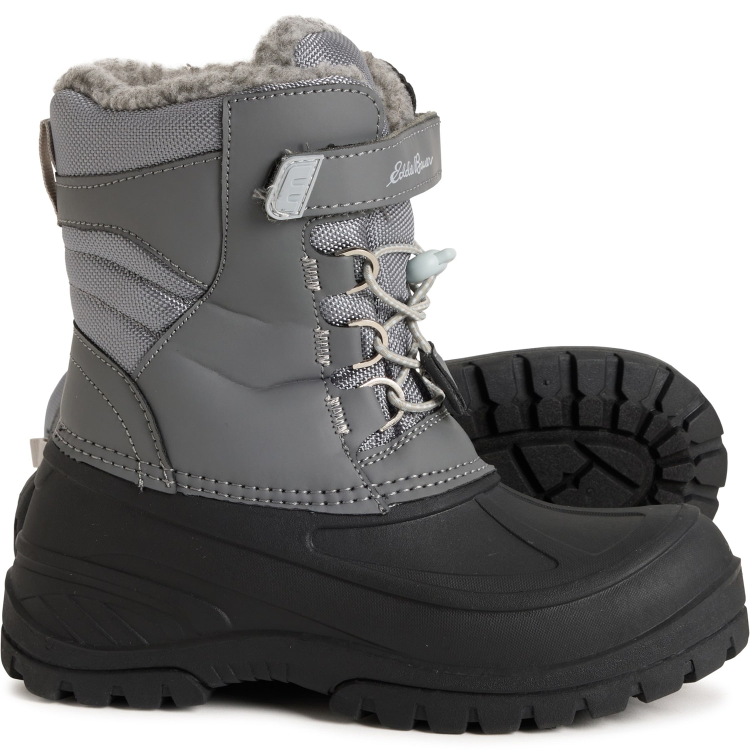Eddie Bauer Boys and Girls Bruneau Snow Boots - Waterproof, Insulated