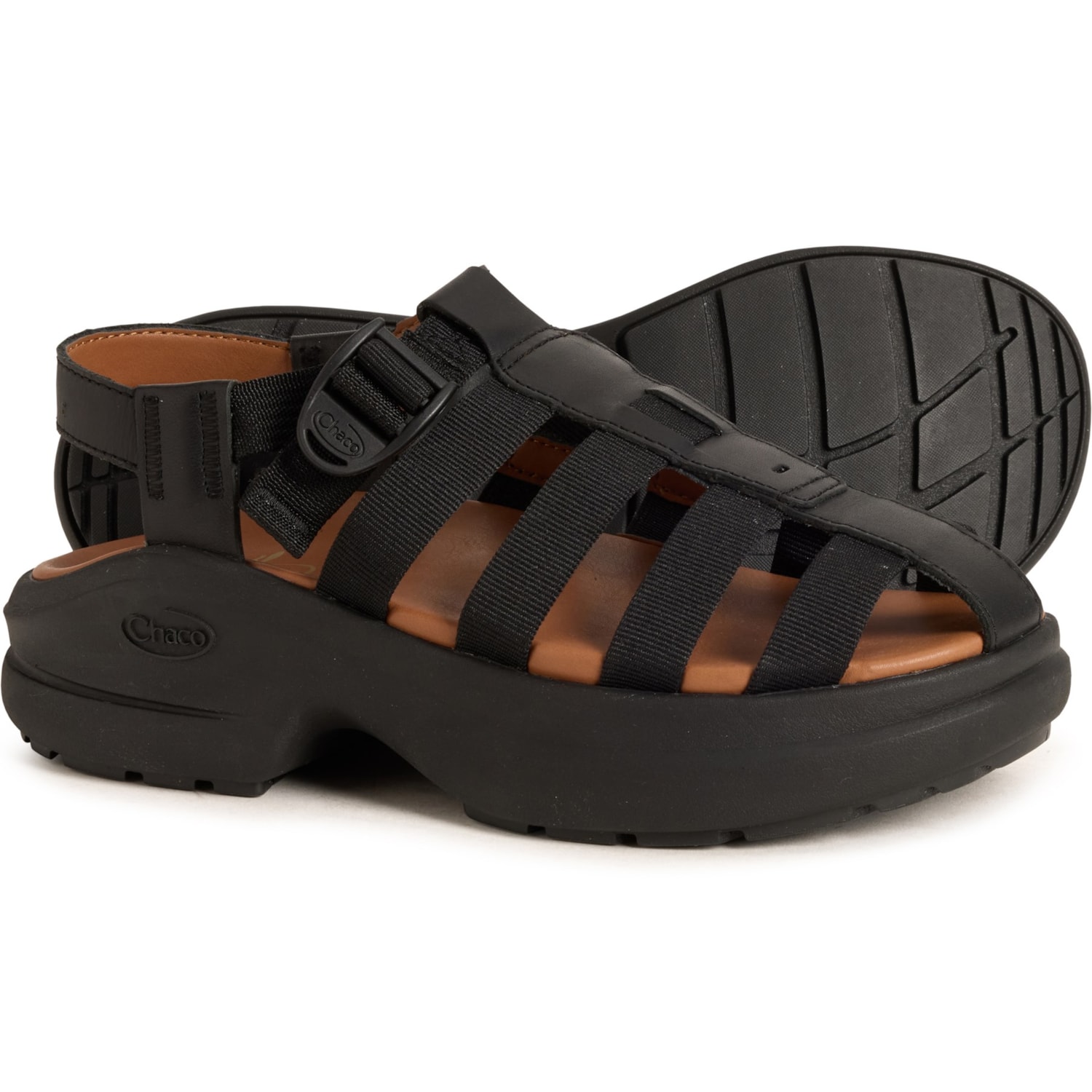 Chaco CushForm Fisherman Sandals - Leather (For Women)