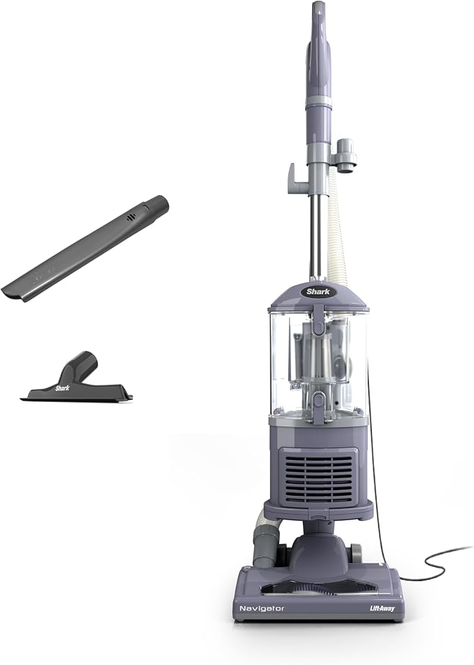 Shark Navigator Lift-Away Upright Vacuum, HEPA, Pet Hair, Lavender, NV352