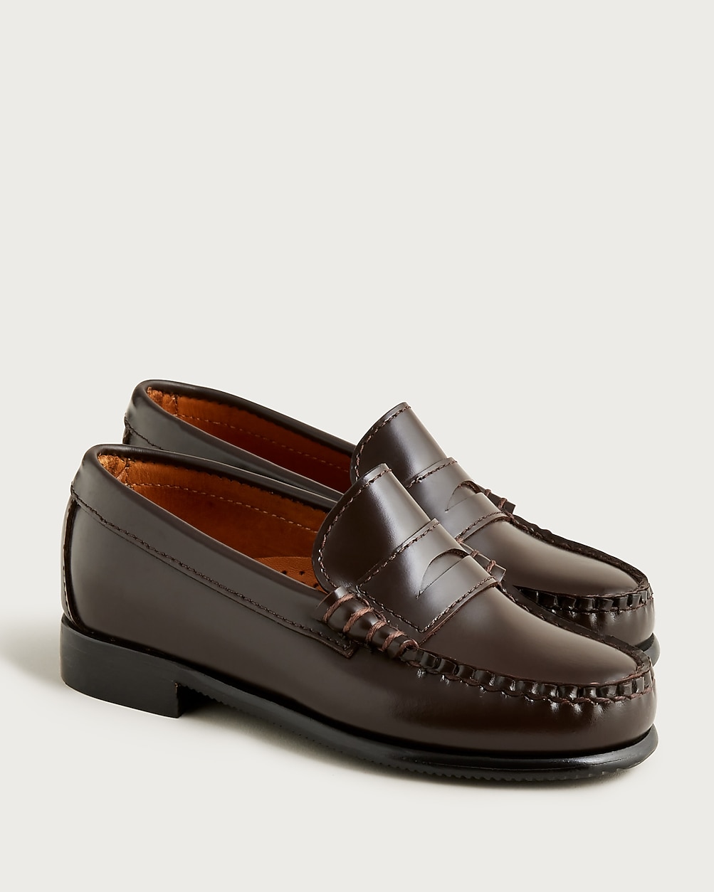 Kids' Camden loafers in leather
