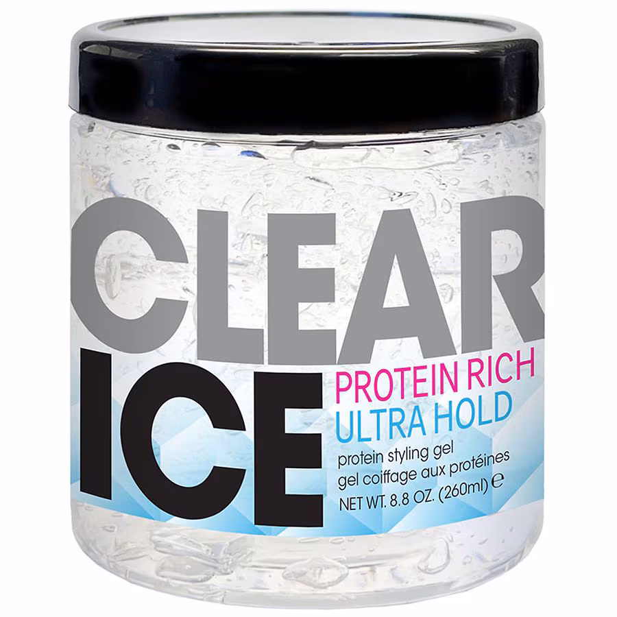 Clear Ice Ultra Hold Protein Styling Gel, 8.8 oz