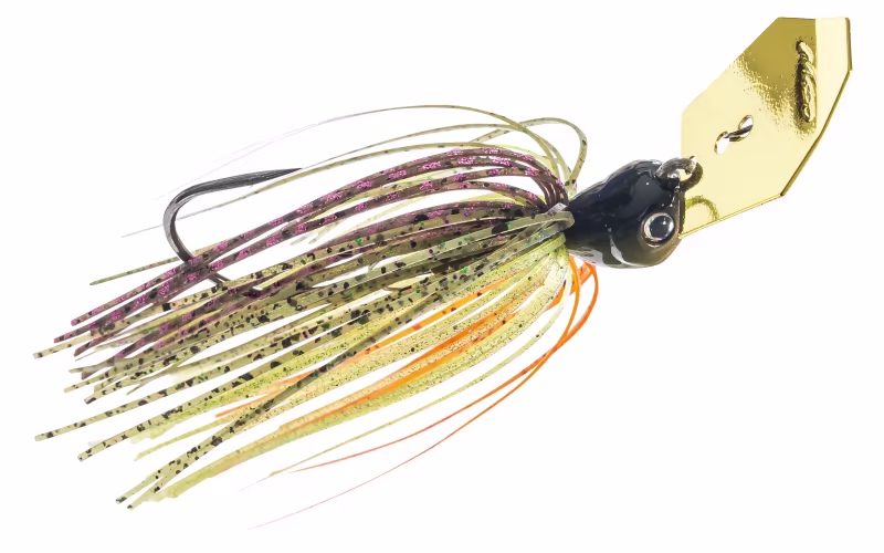 Z-Man Chatterbait JackHammer Evergreen Custom Bladed Jig - Brett's Bluegill - 3/8 oz.