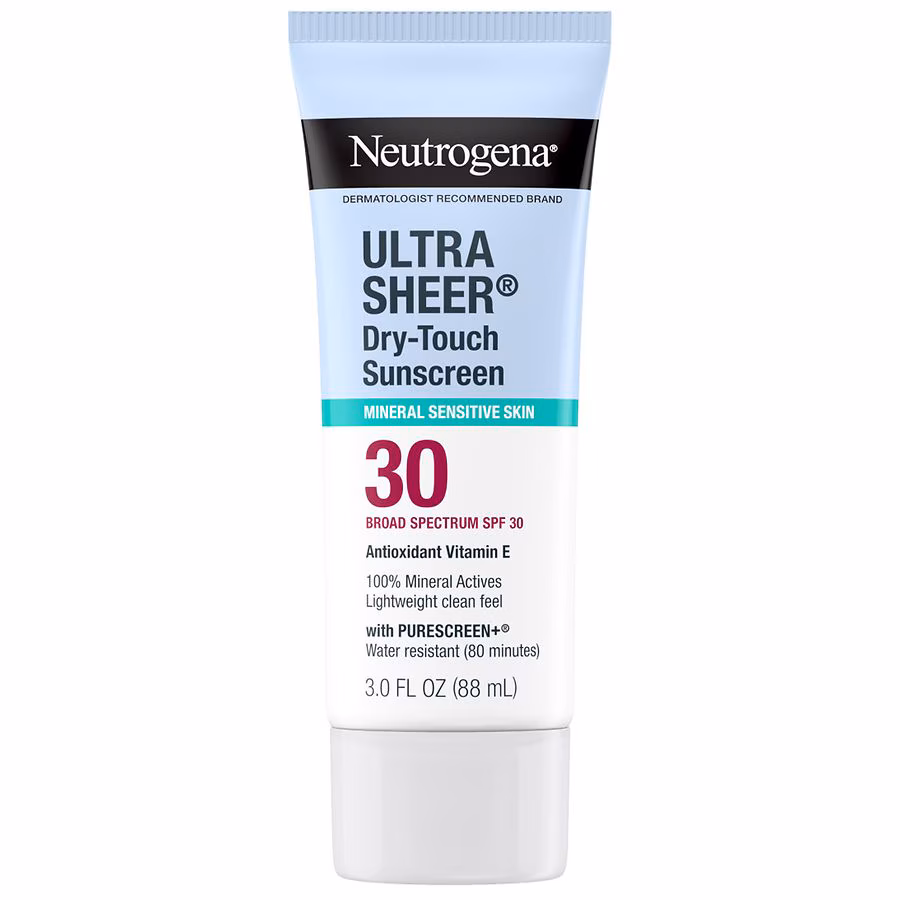 Neutrogena Mineral Ultrasheer Dry-Touch SPF 30 Lotion, 3.0 fl oz