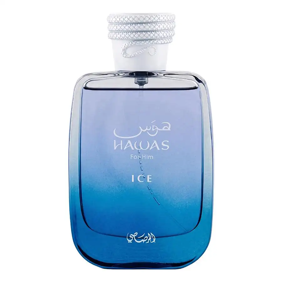 Rasasi Men's Hawas Ice Eau De Perfume Spray 3.38 oz Fragrances 614514331040