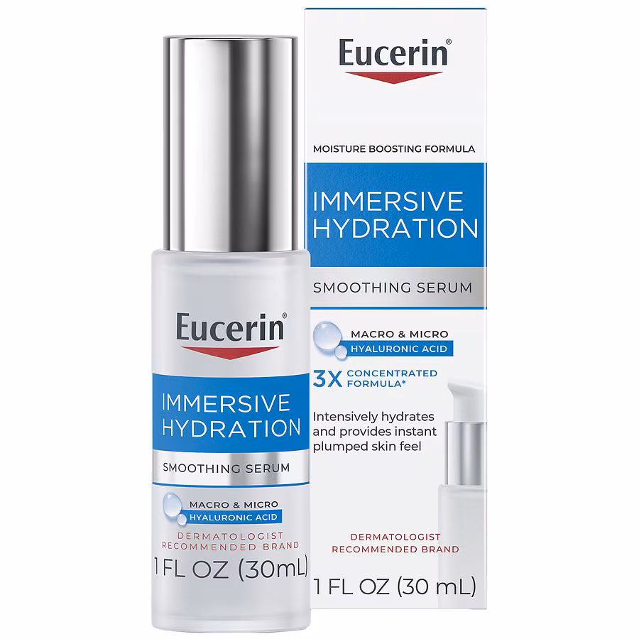 Eucerin Immersive Hydration Serum, 1.0 fl oz