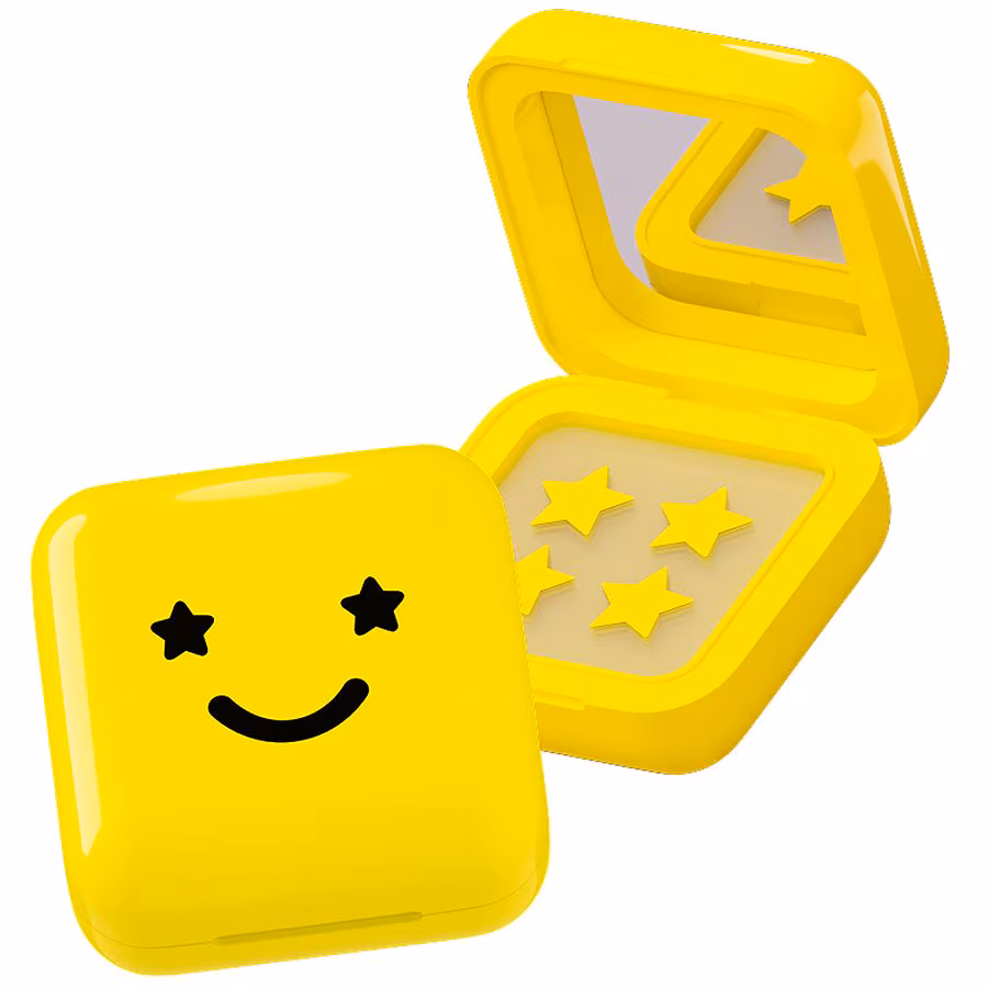 Starface Hydro-Star Pimple Patches + Big Yellow Compact, 1.0 set