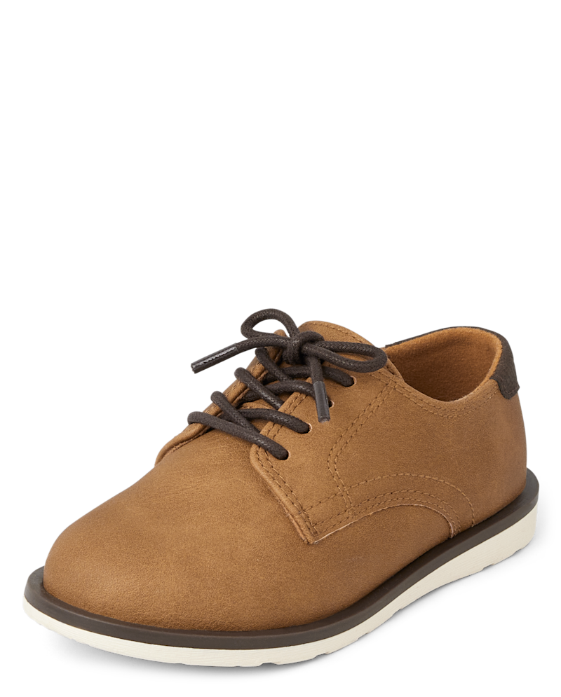 Toddler Boys Dress Shoes - tan