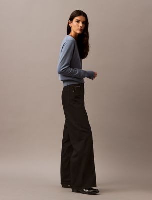 Ultra High Rise Wide Leg Jeans