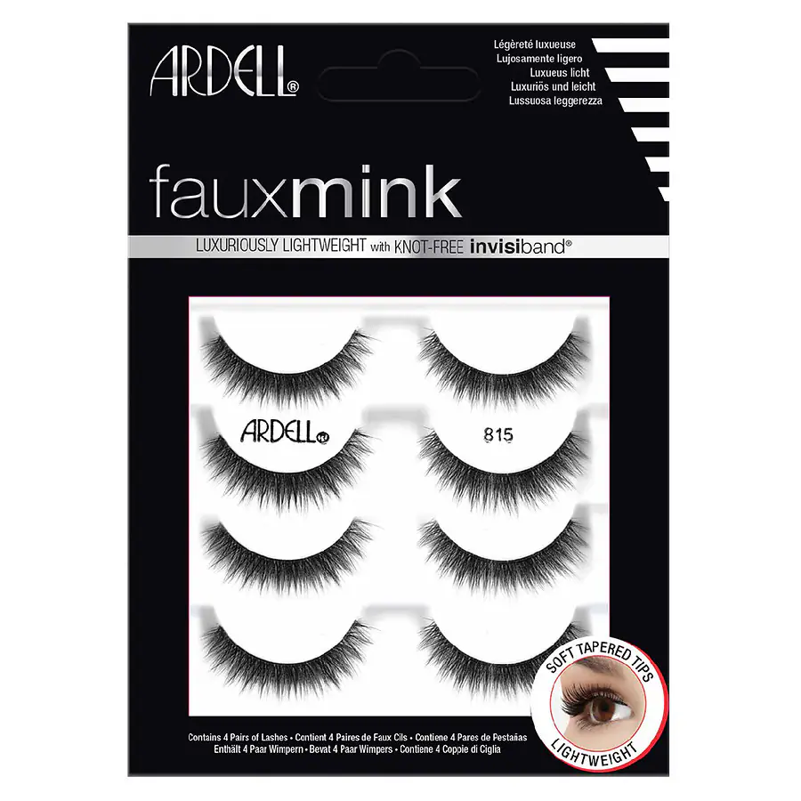 Ardell Faux Mink Lashes 815, 8.0 ea