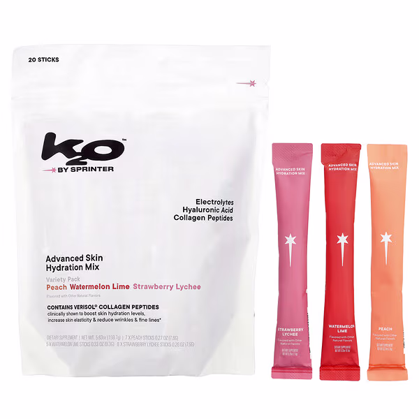 k2o by Kylie Jenner, Advanced Skin Hydration Mix, Variety Pack, 20 Sticks, 5.63 oz (159.7 g)
