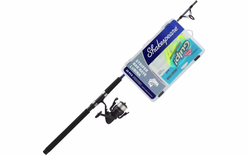 Shakespeare Catch More Fish Striper Spinning Combo