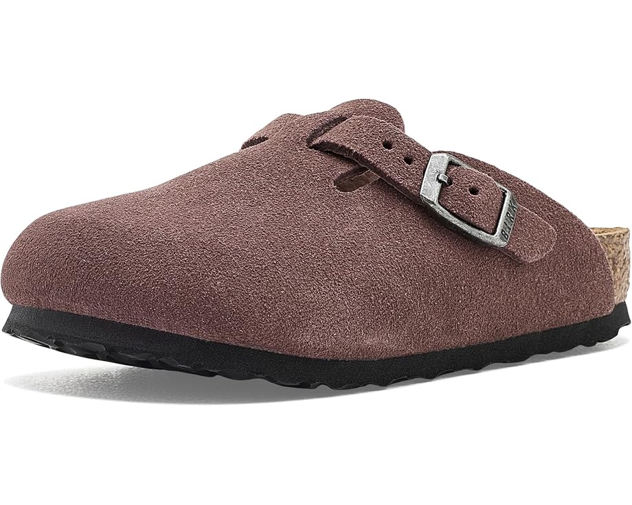 Birkenstock Kids Boston - Suede (Toddler/Little Kid/Big Kid)