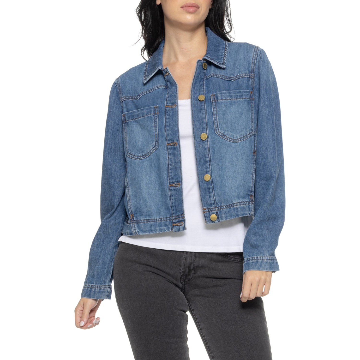 Democracy Western Denim Jacket