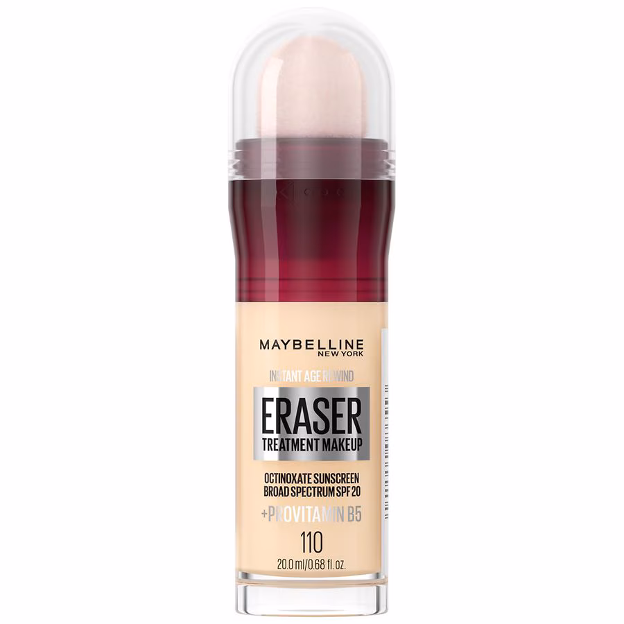 Maybelline New York Instant Age Rewind Eraser Treatment Foundation, 112