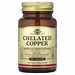 Solgar, Chelated Copper, 100 Tablets (2.5 mg per Tablet)