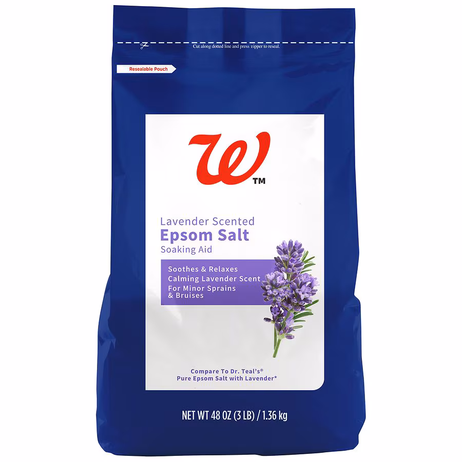 Walgreens Epsom Salt, Lavender, 3.0 lb