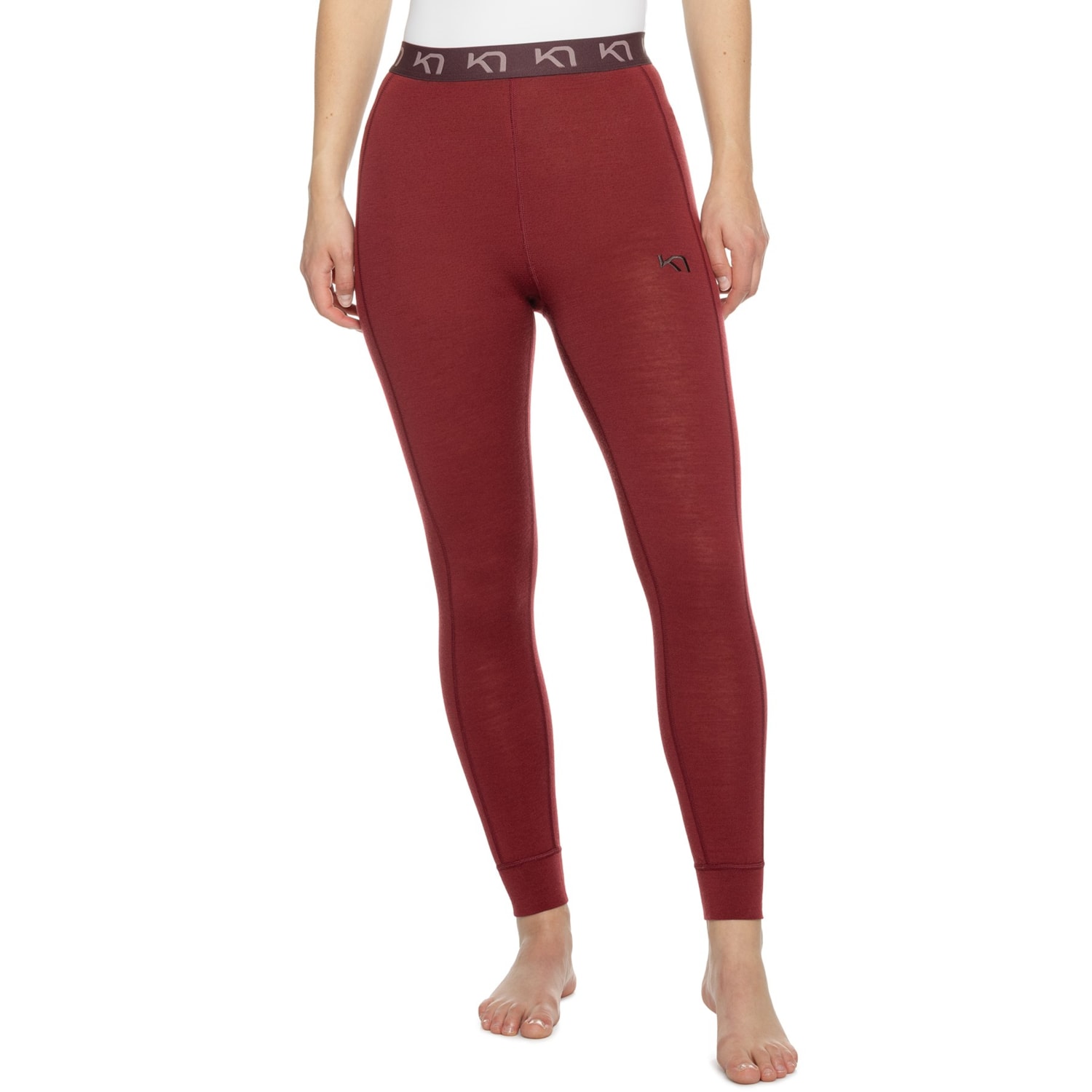 Kari Traa Klara Base Layer Pants - Merino Wool, High Rise