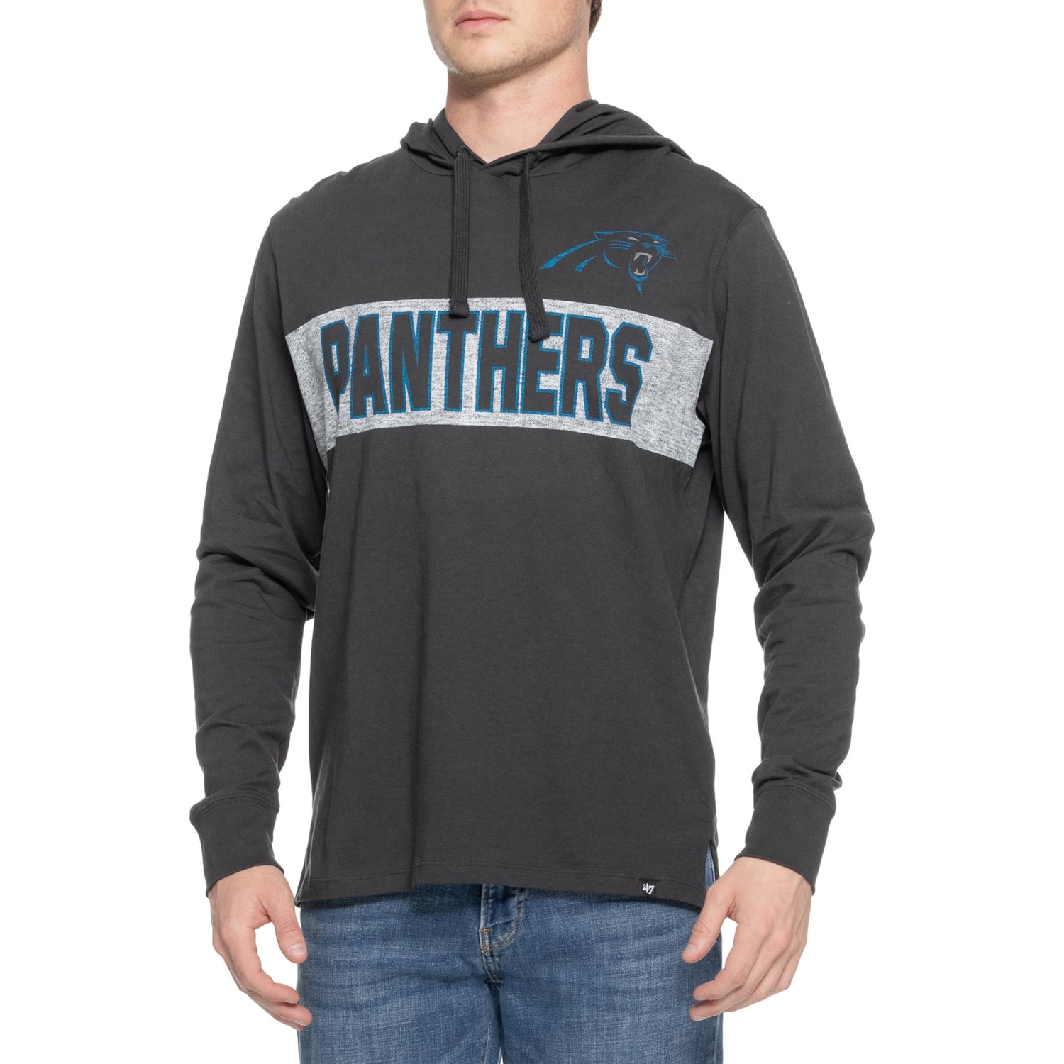 47Brand Carolina Panthers Field Franklin Hoodie