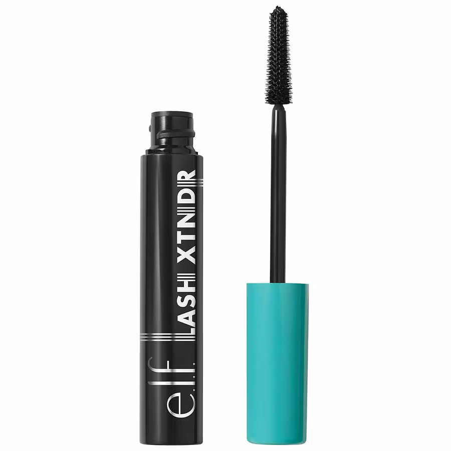 e.l.f. Lash XTNDR Tubing Mascara, Pitch Black, 0.25 oz