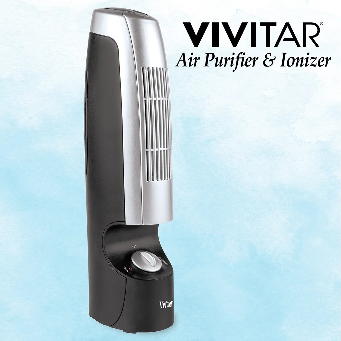 Vivitar Room Air Purifier & Ionizer with Built-In Fan