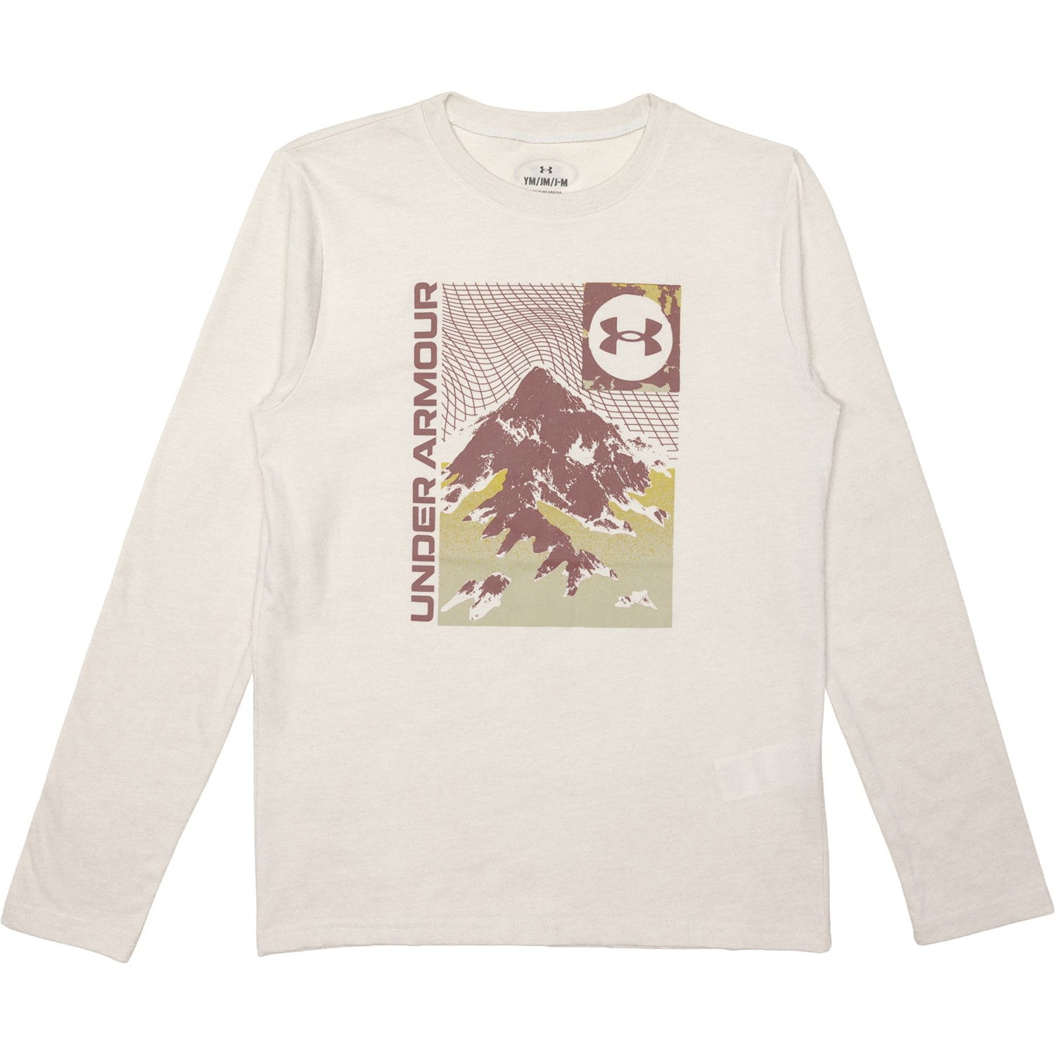 Under Armour Big Boys Grid Scape T-Shirt - Long Sleeve