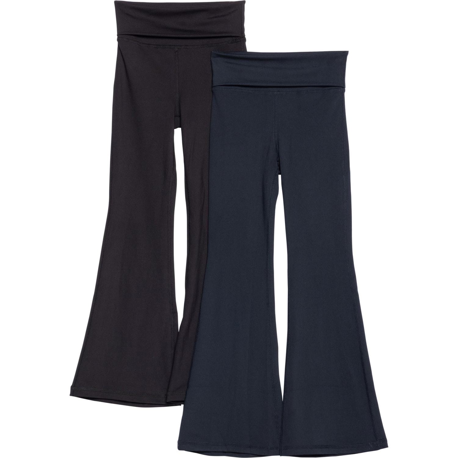 SKN Girls Lunatek Florence Foldover Flare Pants - 2-Pack