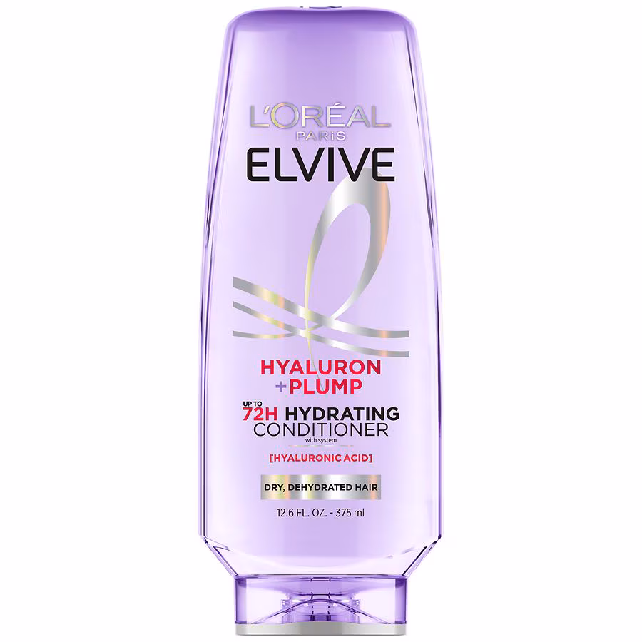 L'Oreal Paris Elvive Hyaluron Plump 72 Hour Hydrating Conditioner, 12.6 fl oz