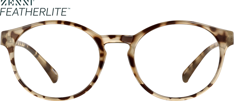 Tortoiseshell Round Glasses #206825