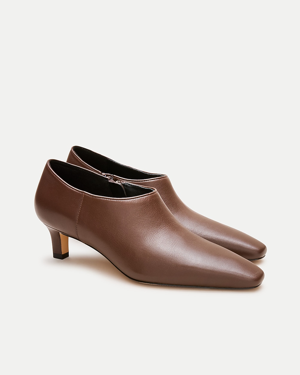 Sylvie low ankle boots in leather