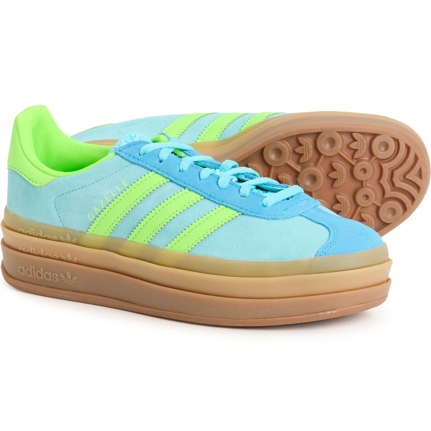 adidas Gazelle Bold Sneakers - Leather (For Women)
