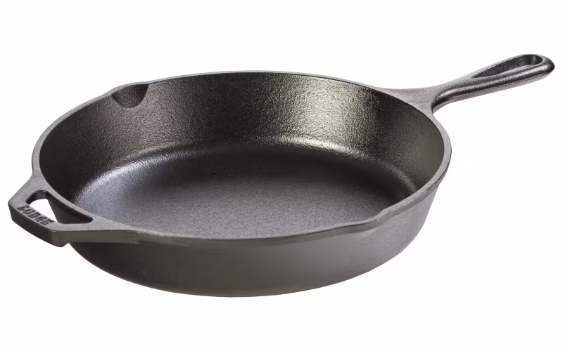 Lodge Cast-Iron Skillet with Assist Handle