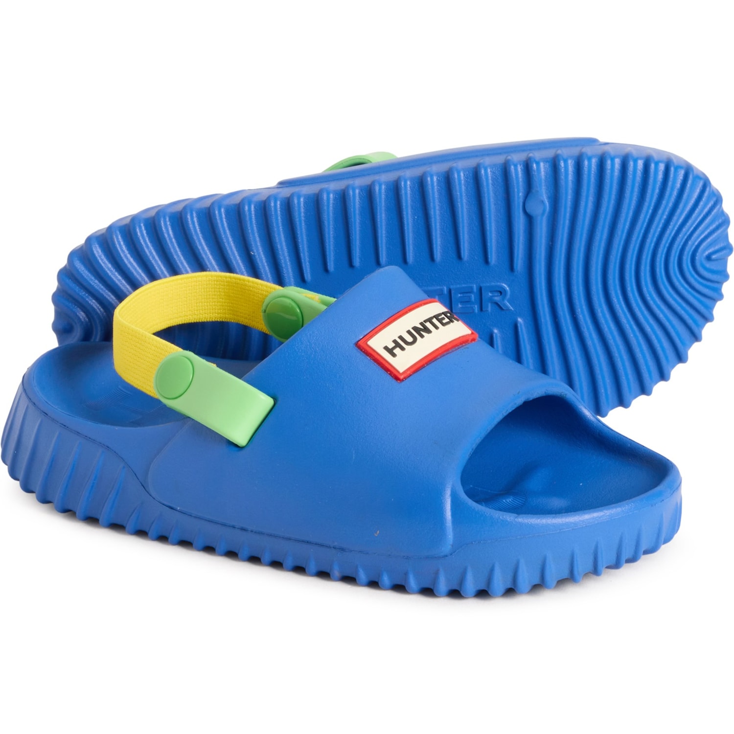 HUNTER Little Boys and Girls Fern Slide Sandals