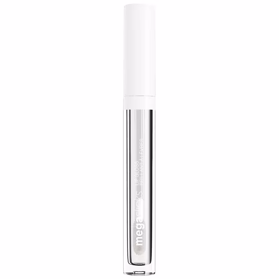 Wet n Wild Mega Slicks Lip Gloss, Crystal Clear