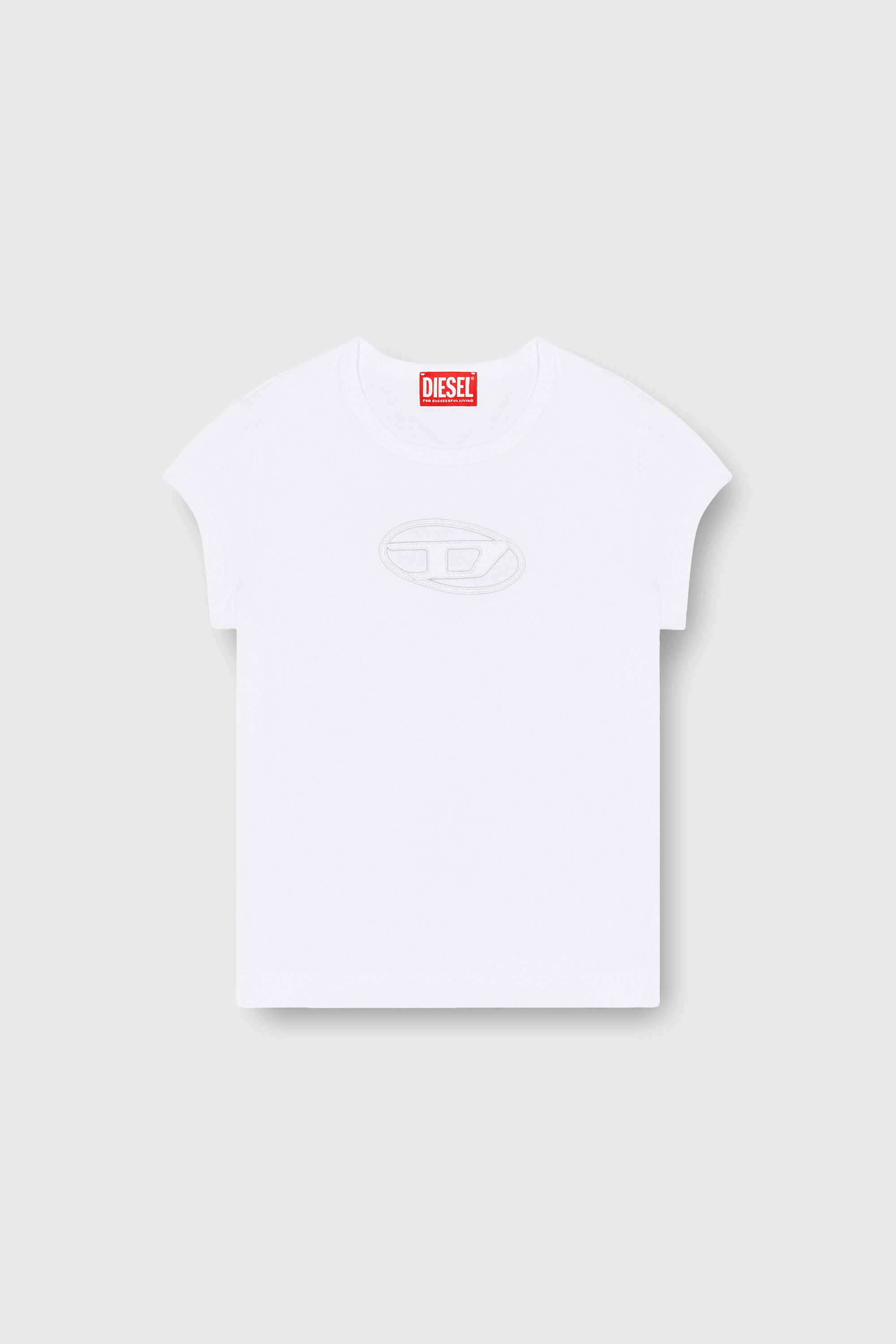T-shirt with Oval D logo