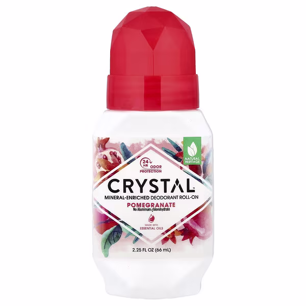 CRYSTAL Mineral Enriched Deodorant Spray, Pomegranate