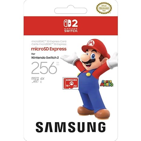 Samsung microSD Express Card – 256GB for Nintendo Switch™ 2