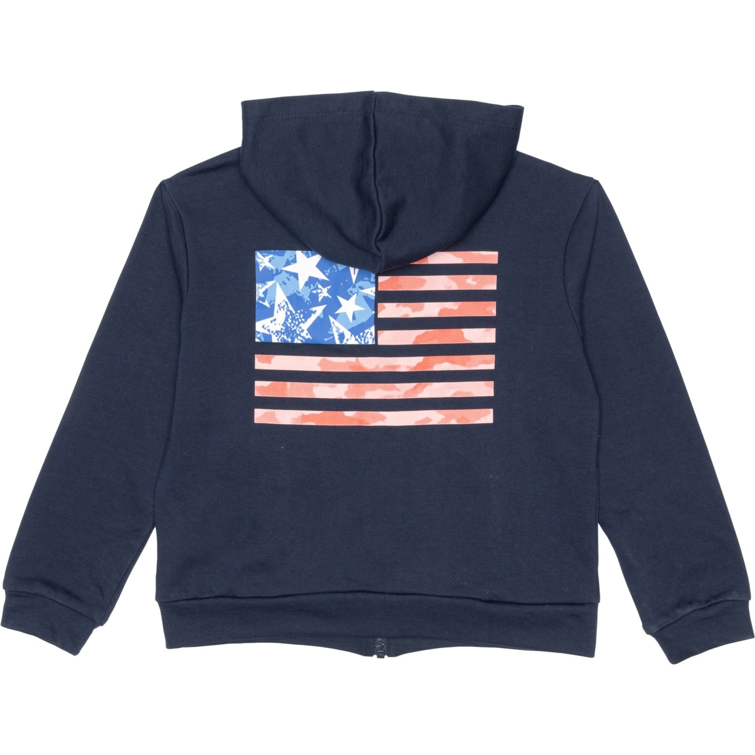 Telluride Clothing Company Big Boys Flag Graphic Hoodie - Full Zip