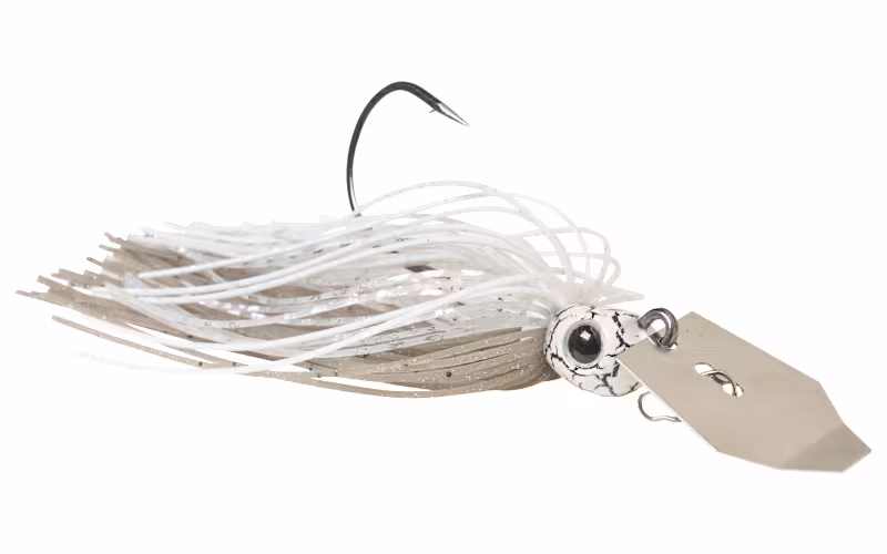 XPS Chatterbomb Bladed Jig By Z-Man - White Lightning - 3/8 oz.
