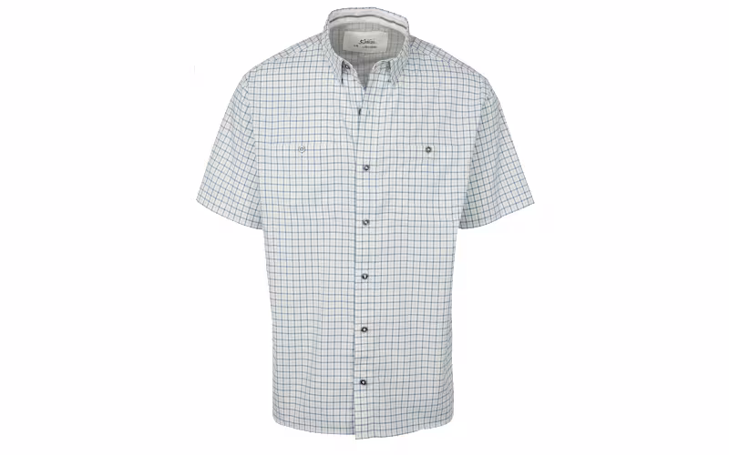 World Wide Sportsman Ultimate Angler Plaid Short-Sleeve Shirt